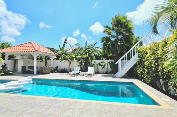 Villa Huren Curacao Jan Thiel met Privézwembad - Curacao Vakantiehuizen